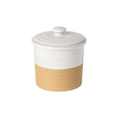 Costa Nova Canister In Orange,white