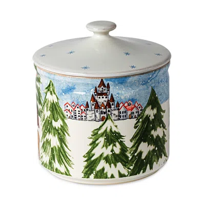 Costa Nova Casafina The Nutcracker Canister Cookie Jar In Multi