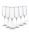 Costa Nova Champagne Flutes, Set Of 6 In Clear