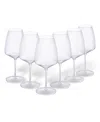 Costa Nova Chardonay White Wine Glasses, Set Of 6 In Clear