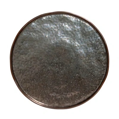 Costa Nova Charger Plate/platter In Metal