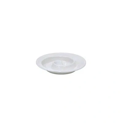 Costa Nova Cook & Host 6'' Stoneware Appetizer Plate , Set Of 6 In White