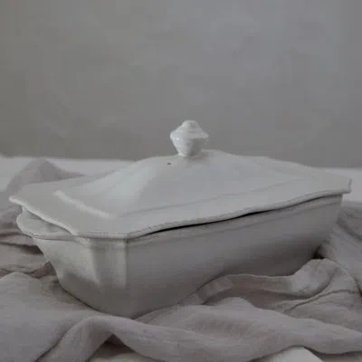Costa Nova Cov. Rect. Casserole In White