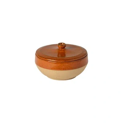 Costa Nova Covered Casserole Marrakesh In Orange