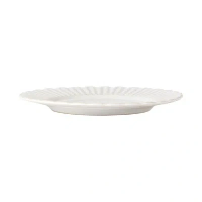 Costa Nova Cristal 10.88'' Stoneware Dinner Plate , Set Of 6 In White