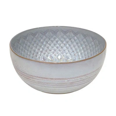 Costa Nova Cristal 11.22" Serving Bowl, Nacar