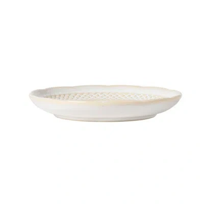 Costa Nova Cristal 6.13'' Stoneware Appetizer Plate , Set Of 6 In White