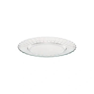 Costa Nova Cristal Glass Salad Plates, Clear