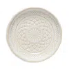 Costa Nova Cristal White Appetizer Plate