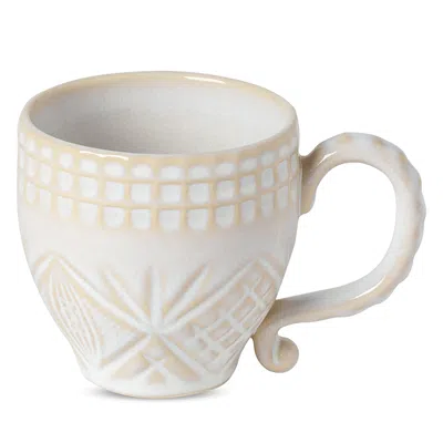 Costa Nova Cristal White Mug In Neutral