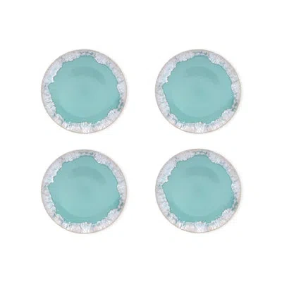 Costa Nova Dinner Plate In Aqua Blue