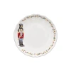 Costa Nova Dinner Plate - Nutcracker In White,red,black,green