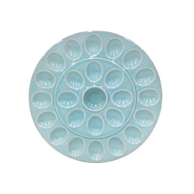 Costa Nova Egg Platter In Robins Egg Blue