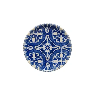Costa Nova Elements Salad Plates In Algarve Blue