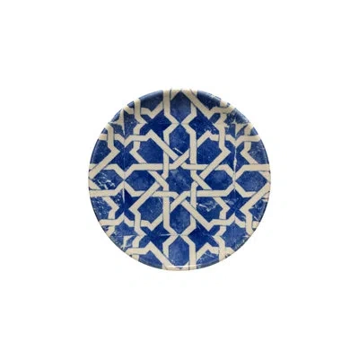 Costa Nova Elements Salad Plates In Algarve Blue