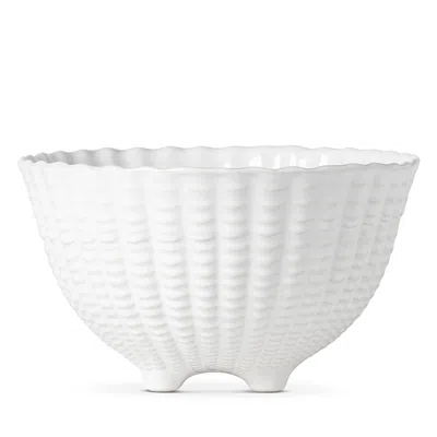 Costa Nova Fattoria Footed Shell Bowl 8 In Brown