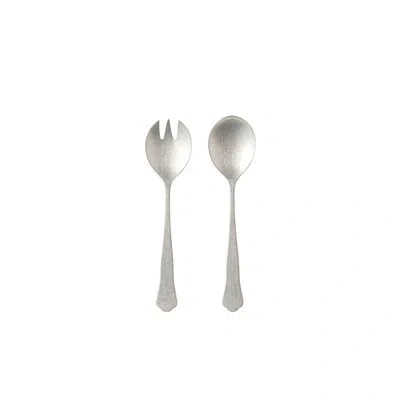Costa Nova Flatware Salad Serving 2 Pieces Set Prado