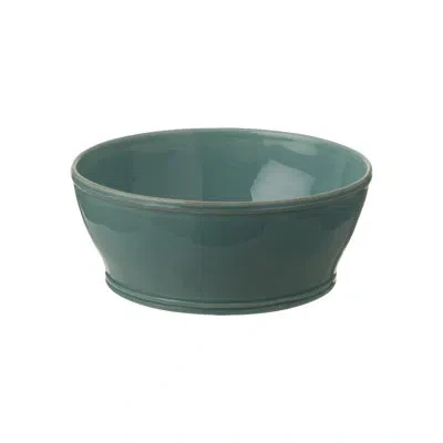 Costa Nova Fontana Serving Bowl In Turquoise