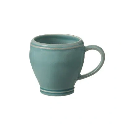 Costa Nova Fontana Stoneware Coffee Mug In Blue