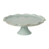 Costa Nova Footed Plate In Robin's Egg Blue