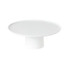 Costa Nova Footed Plate In White