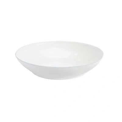 Costa Nova Friso White 13.23" Serving Bowl