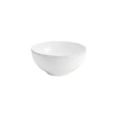 Costa Nova Friso White 8.43" Serving Bowl