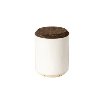 Costa Nova Garlic Cellar With Smoked Cork Lid Modern Storage By Casafina In Brown;white