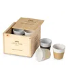 Costa Nova Grespresso Espresso Cups, Set Of 8 In Gray