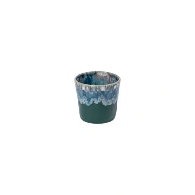 Costa Nova Grespresso Stoneware Coffee Cup In Green