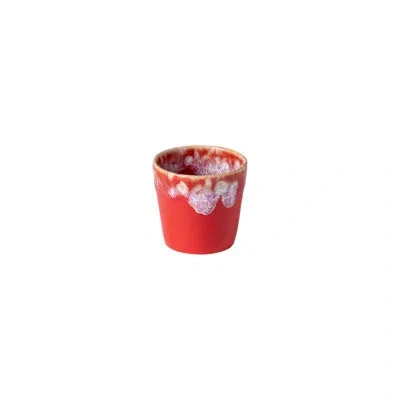 Costa Nova Grespresso Stoneware Coffee Cup In Red
