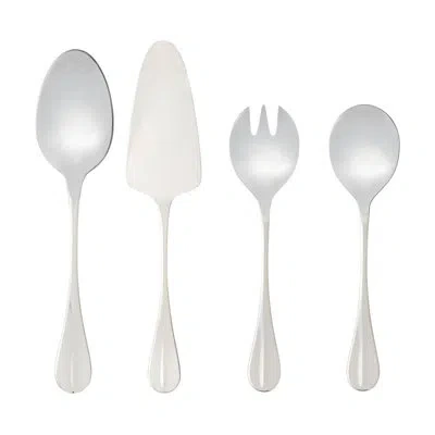 Costa Nova Hostess Serving Set (4p.) In Polished Stainless Steel