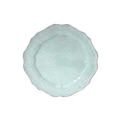 Costa Nova Impressions 11.25'' Stoneware Dinner Plate , Set Of 6 In Blue