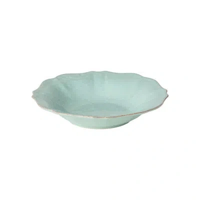 Costa Nova Impressions 17.5oz. Handmade Stoneware Pasta Plate In Robin's Egg Blue