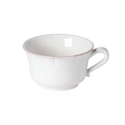 Costa Nova Impressions Stoneware Coffee Cup In White