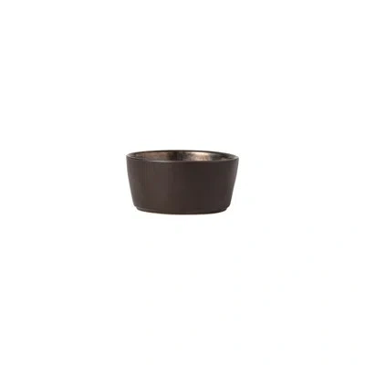 Costa Nova Lagoa 7oz. Handmade Stoneware Cereal Bowl In Metal