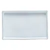 Costa Nova Lagoa Eco Gris Rectangular Tray In White
