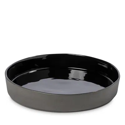 Costa Nova Lagoa Eco Gris Soup/pasta Bowl In Black