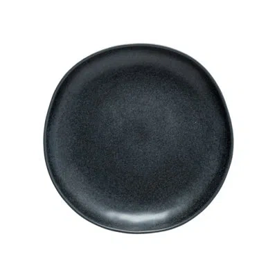 Costa Nova Livia Dinner Plate In Matte Black