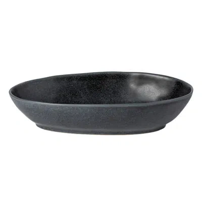 Costa Nova Livia Oval 12.25" Baker In Matte Black