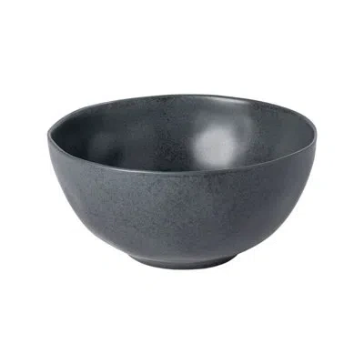Costa Nova Livia Serving Bowl In Matte Black
