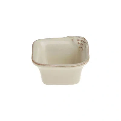 Costa Nova Madeira Harvest Stoneware 6 Piece Ramekin / Soufflé Dish Bakeware Set In Vanilla Crème