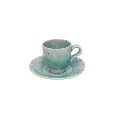 Costa Nova Madeira Stoneware Coffee Cup In White