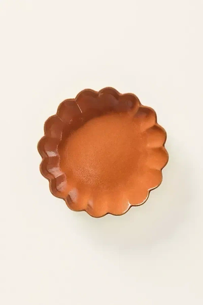 Costa Nova Marrakesh Stoneware Appetizer Plates, Set Of 4 In Brown