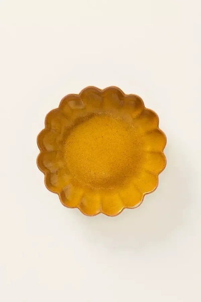 Costa Nova Marrakesh Stoneware Appetizer Plates, Set Of 4 In Yellow