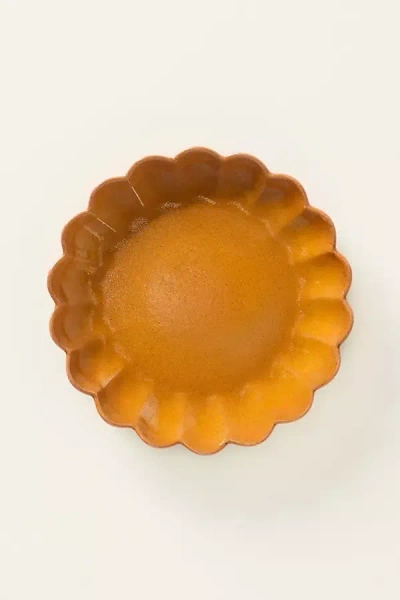 Costa Nova Marrakesh Stoneware Dessert Plates, Set Of 4 In Brown