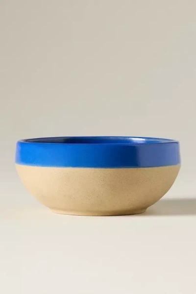 Costa Nova Marrakesh Stoneware Fruit Bowls, Set Of 4 In Blue