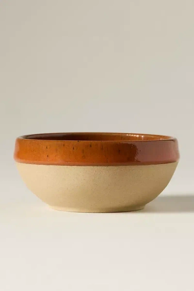 Costa Nova Marrakesh Stoneware Fruit Bowls, Set Of 4 In Brown