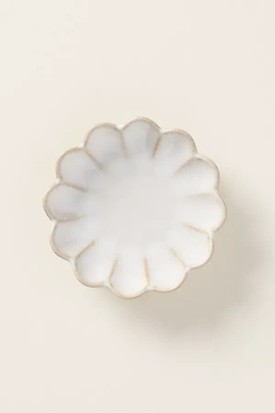 Costa Nova Marrakesh Stoneware Small Appetizer Plates, Set Of 4 In White