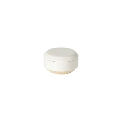 Costa Nova Modern Storage Butter Dish In White